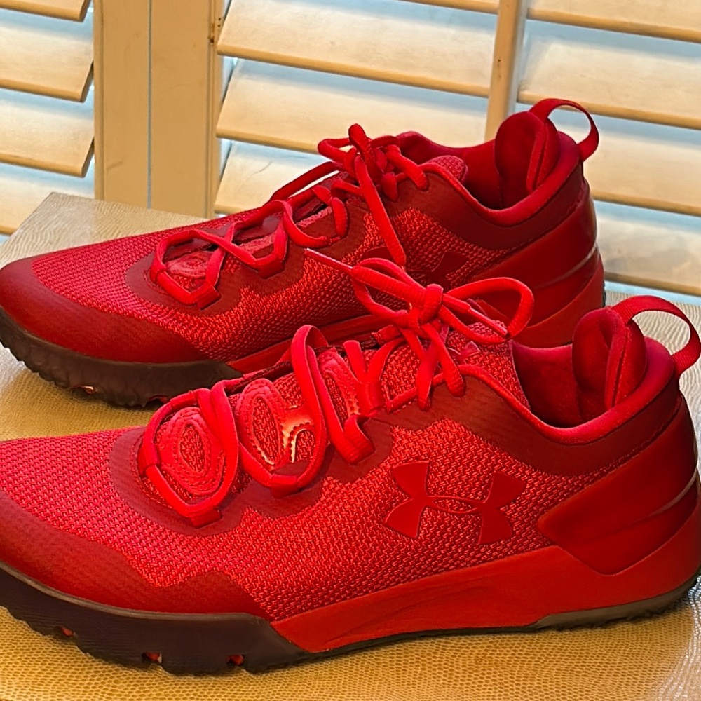 Red Under Armour Sneakers